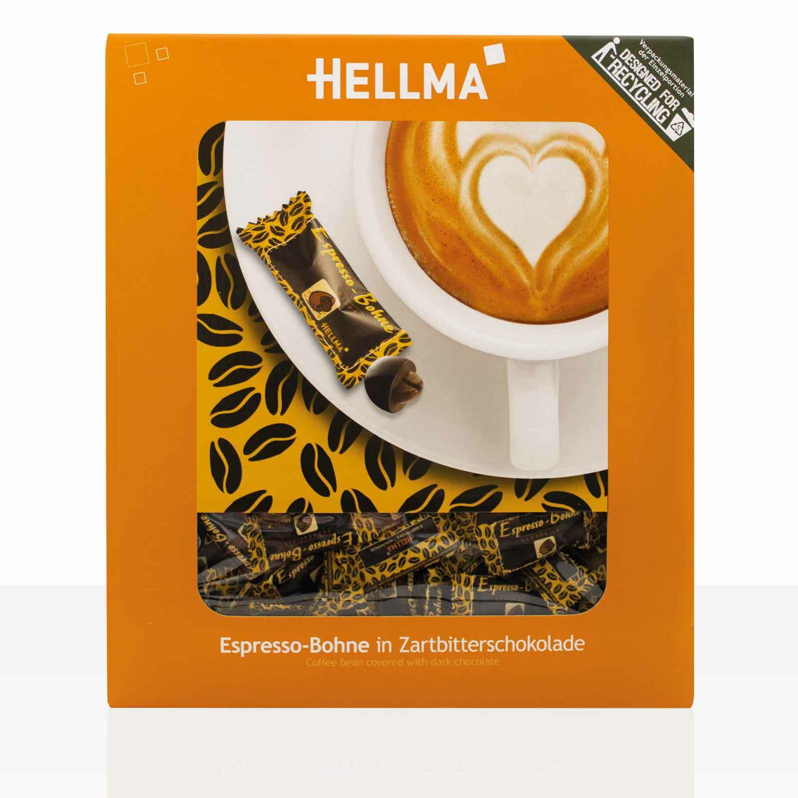 Hellma Schokolierte Espressobohnen Zartbitter Ca. 380 Stk