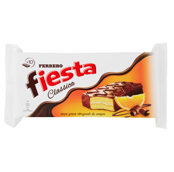 Ferrero Fiesta 10X Riegel Kuchen Mit Schokolade Schokoriegel Schoko Kekse 36G