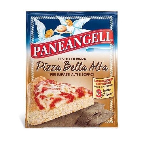 Paneangeli Mastro Fornaio Pizza Bella Alta 27G Bierhefe Hefe Mischung 3X9G