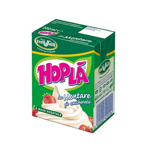 Hoplà Panna Da Montare Glutenfrei Schlagsahne Sahne Zum Nachtisch 200Ml