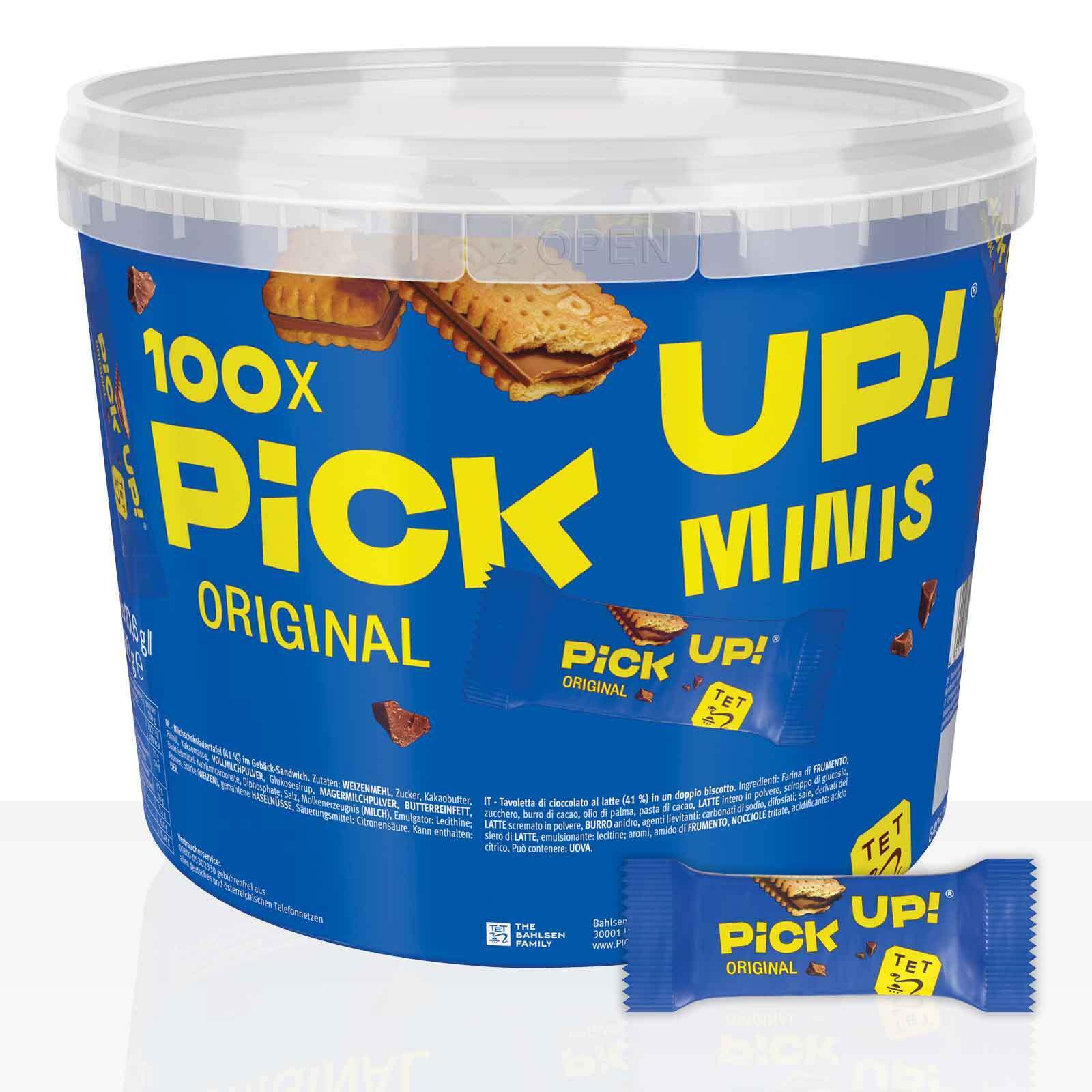 Leibniz Pick Up Minis Schokoriegel 100Er Dose Vorteilspack
