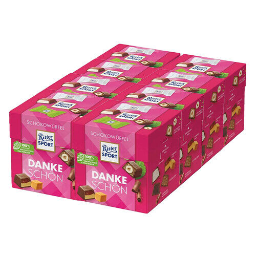 Ritter Sport - Schokowürfel Dankeschön - 8X 176G