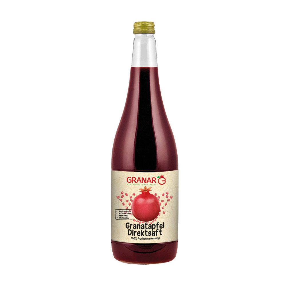 18 X 1 L Granatapfel Direktsaft Aus Kernpressung Von Granar (6,67 Eur/L)