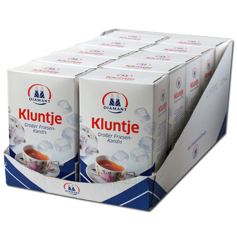 (3,88€/1Kg) Diamant Kluntje Kandis 10 Packungen Je 1000G
