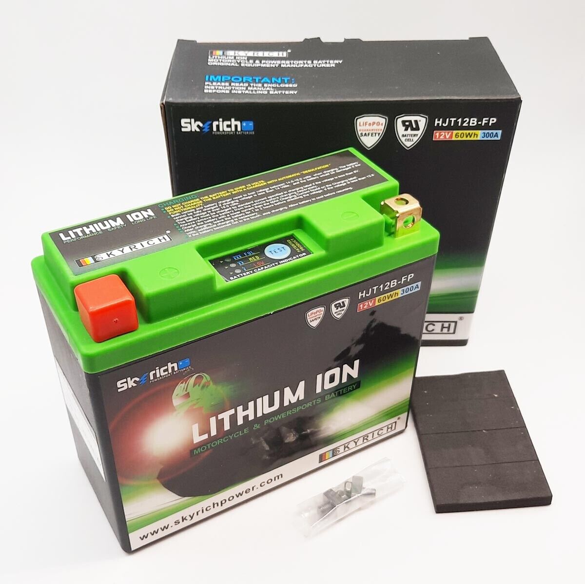 Batterie Lithium-Ion Lifepo Yt12B-Bs/Yt14B-Bs/Yb16Al-A2 Hjt12B-Fp Skyrich