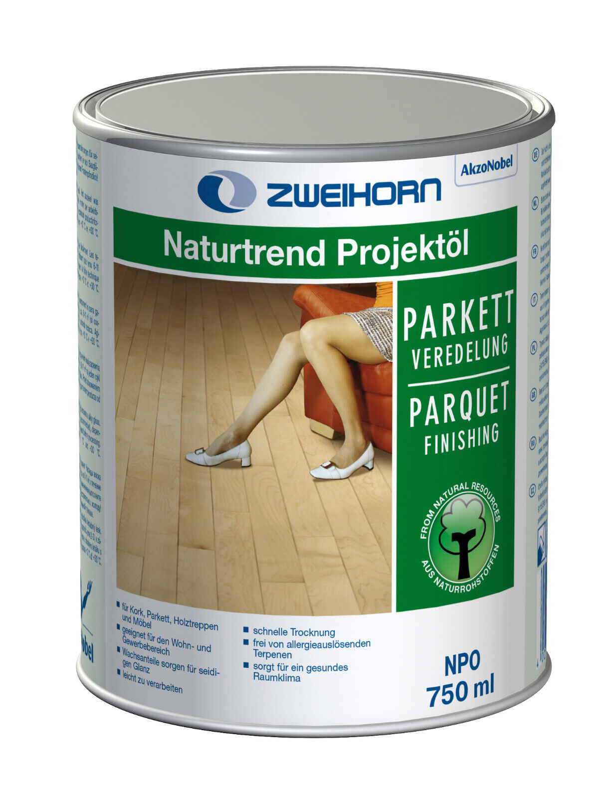 Zweihorn Naturtrend Projektöl Npo 750Ml