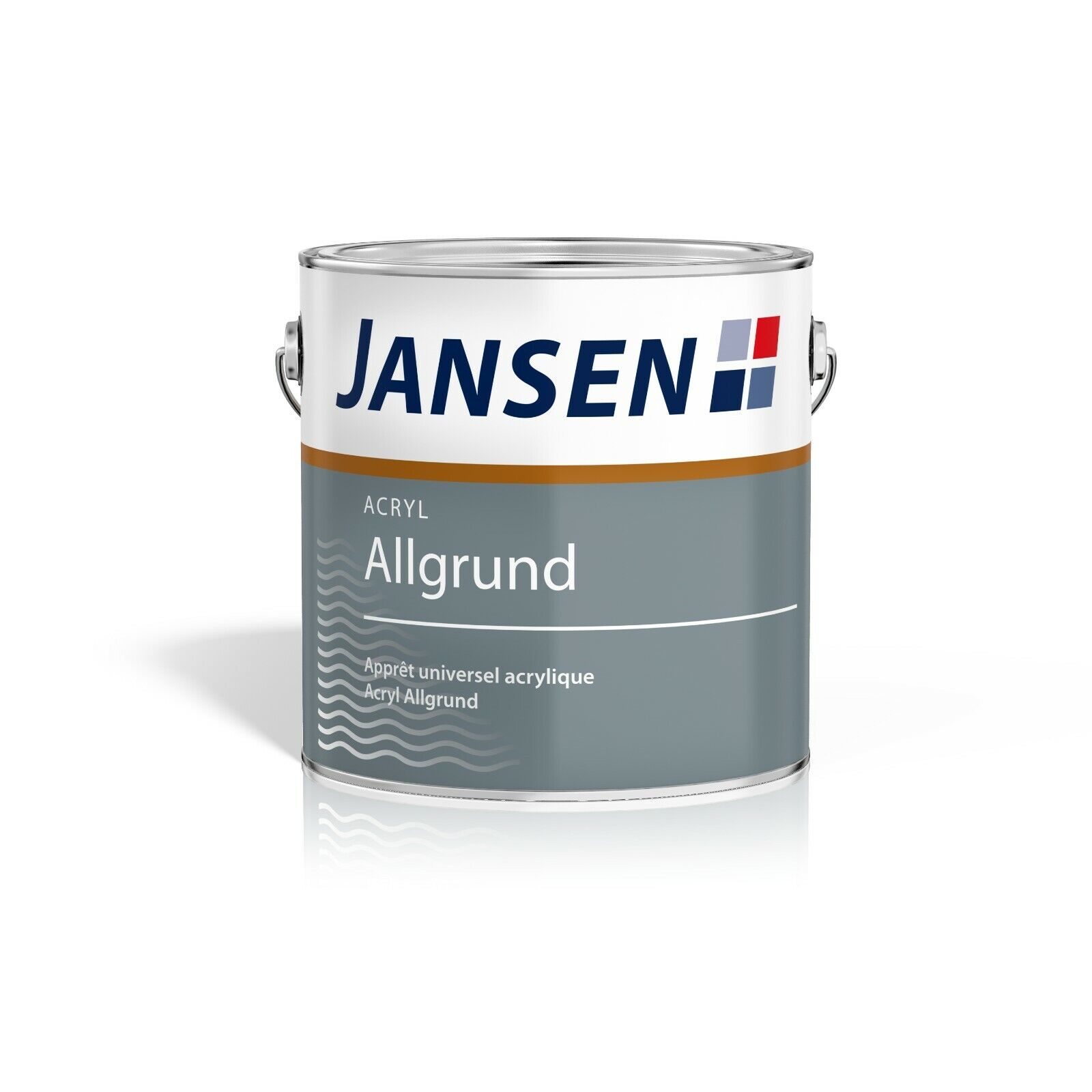 (29,07€/L) Jansen Acryl Allgrund Weiß 375Ml