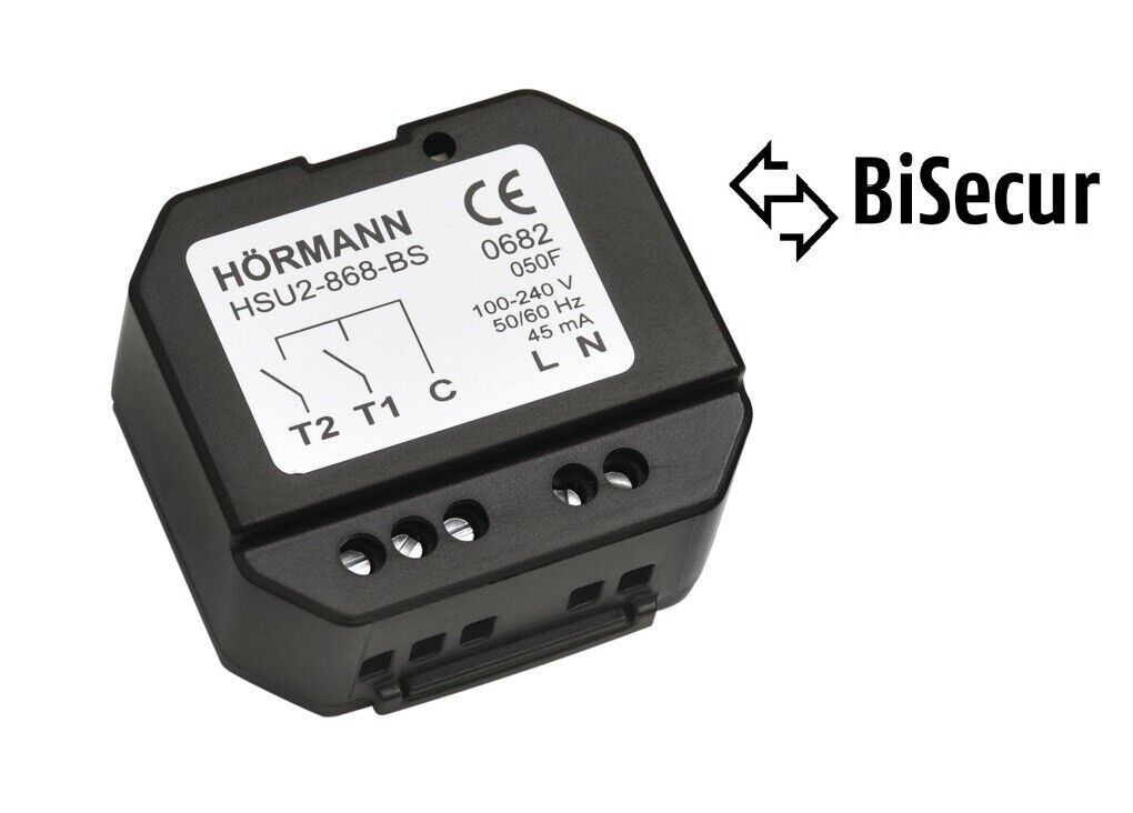 Hörmann Hsu-2-868-Bs Funksender Unterputz Hsu 2 868 Bisecur Funk Sender Promatic