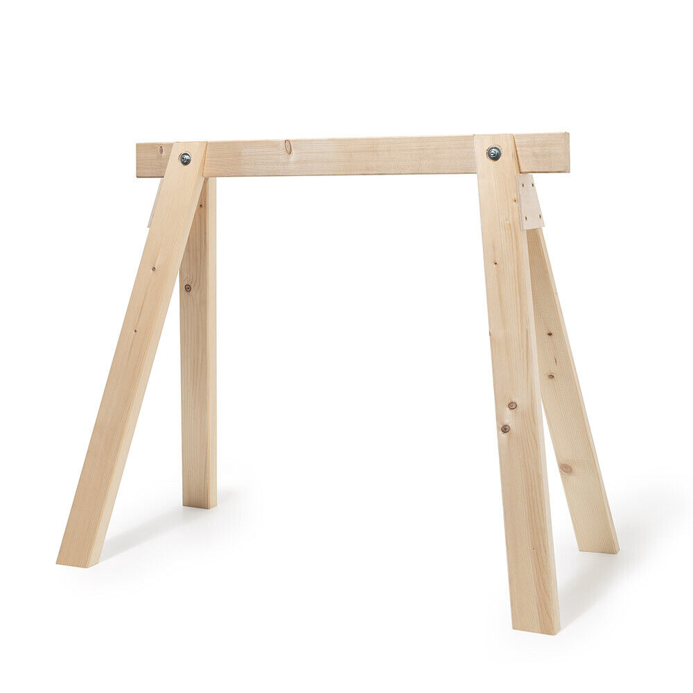 Arbeitsbock Aus Fichtenholz Holzbock Stabil 870 X 750 Mm Werkstattbock