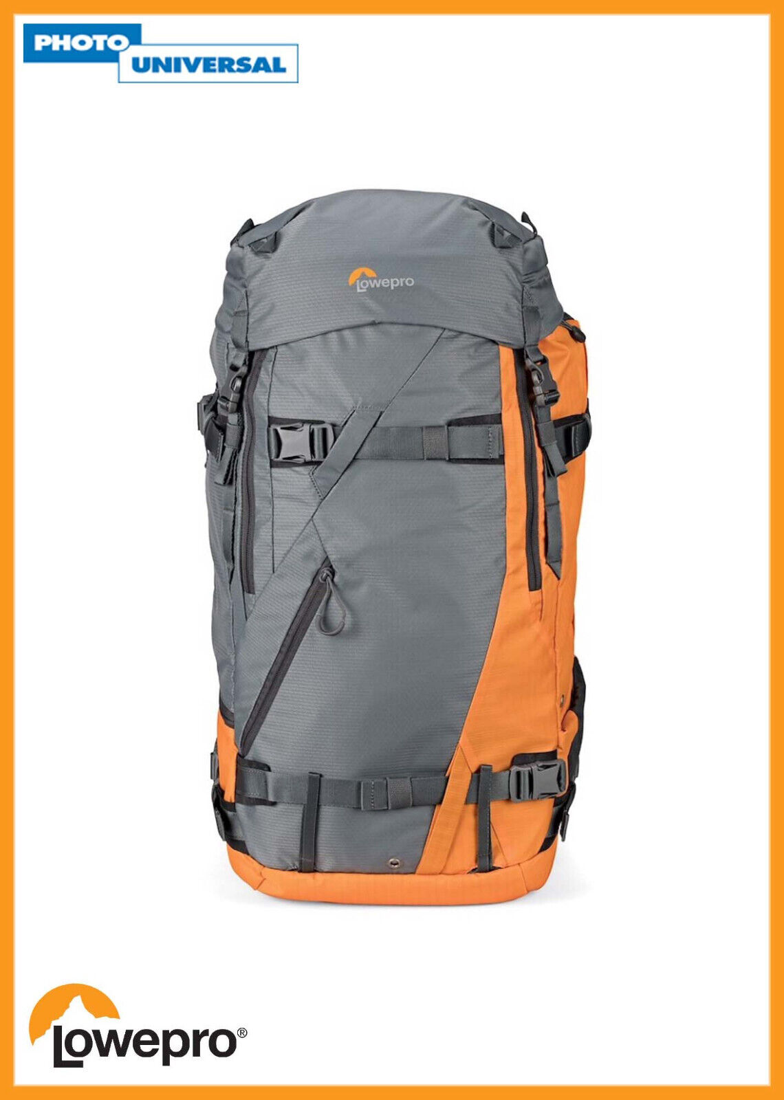 Lowepro Powder 500 Aw Grau/Orange Rucksack Neu Vom Fachhändler Lp37230-Pww