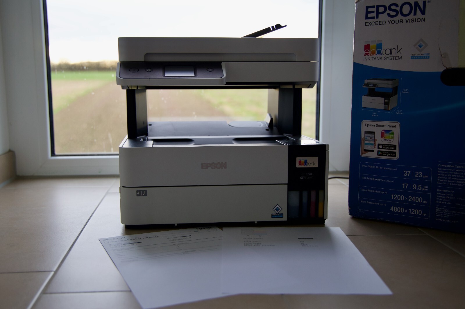 Epson Ecotank Et-5150 Multifunktionsdrucker Tintentank Netzwerkfähig Wlan – Top!