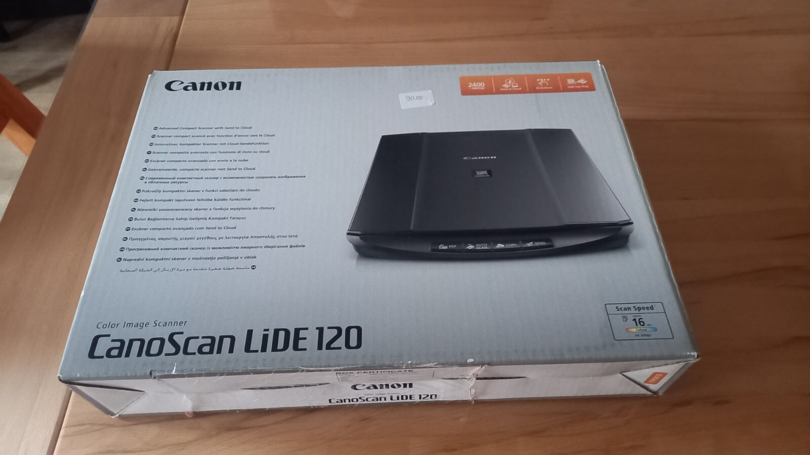 Canon Canoscan Lide 300 Flachbettscanner - Schwarz (2995C010)