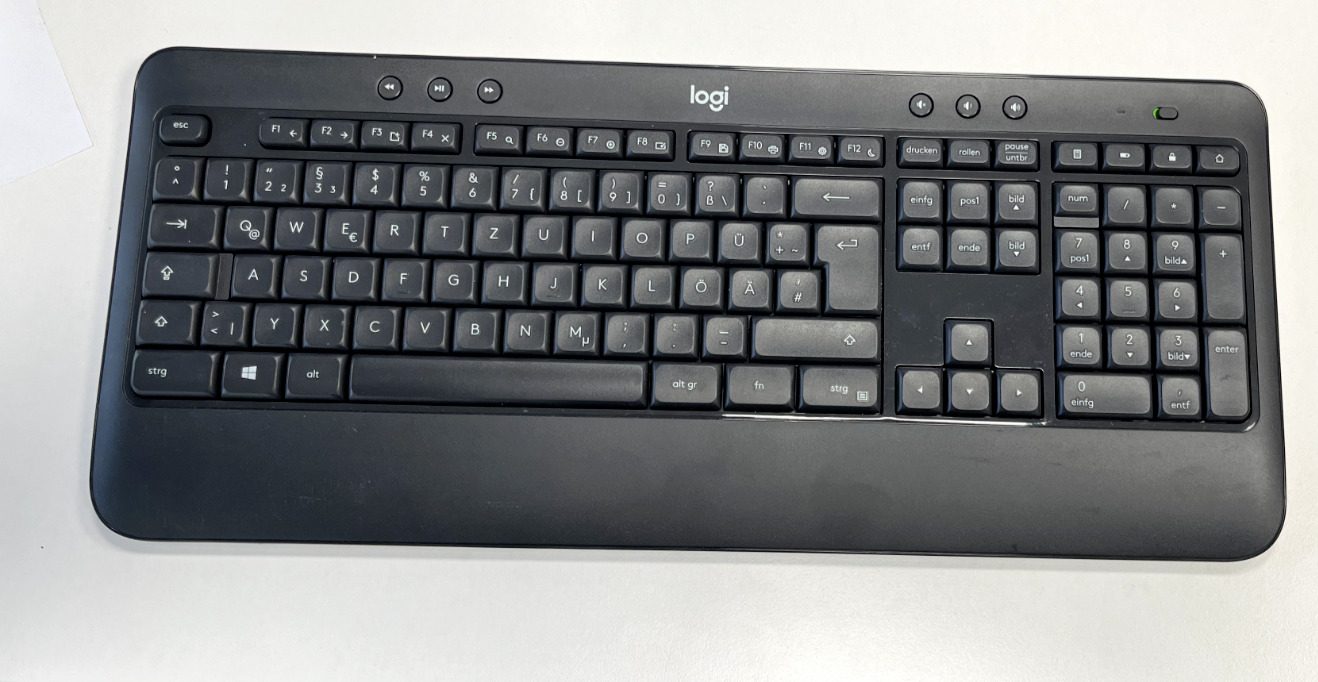 Logitech Mk540 Advanced Kabelloses Tastatur  - Schwarz