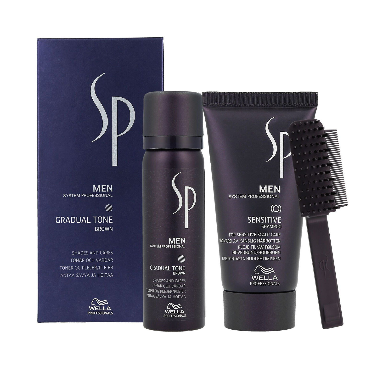 Wella Sp Men Gradual Tone Brown Braunes Färbemittel 60 Ml