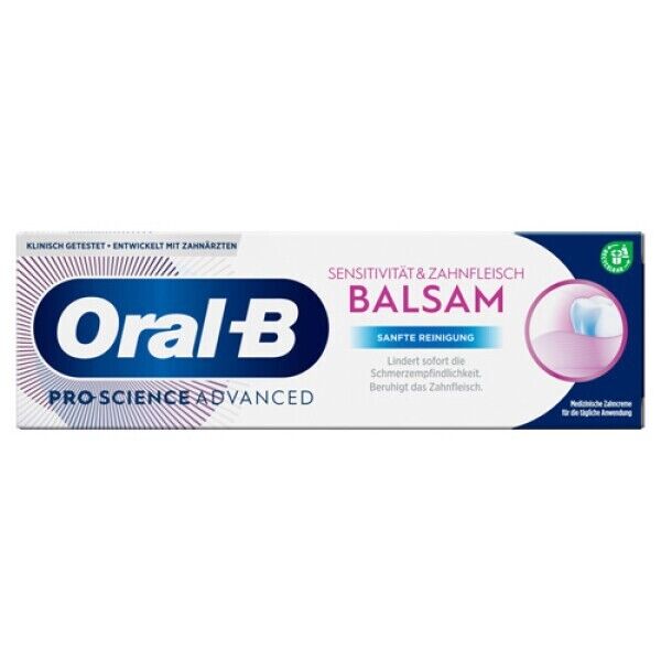 Oral-B Pro-Science Advanced Sensitivität & Zahnfleisch Balsam Sanfte Reinigung