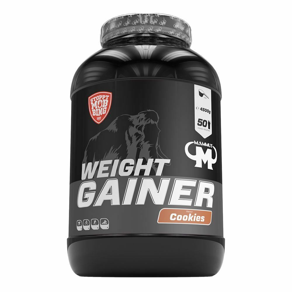 Mammut Nutrition - Weight Gainer Crash 5000 -  4500 G Dose (8,89 Eur/1000 G)