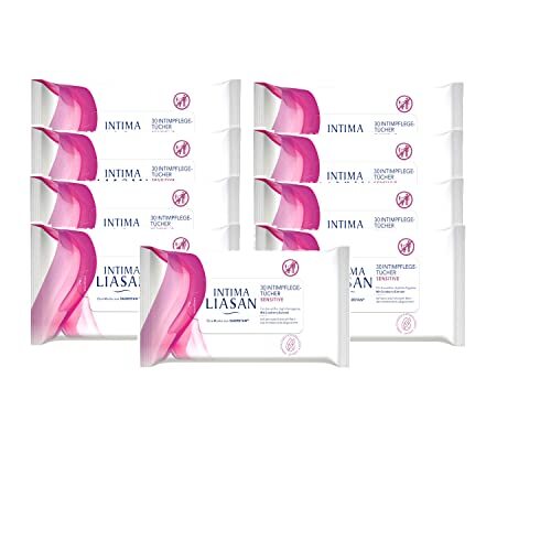Intima Liasan By Sagrotan Intimpflege-Tücher Sensitive – 9 X 30 Stück