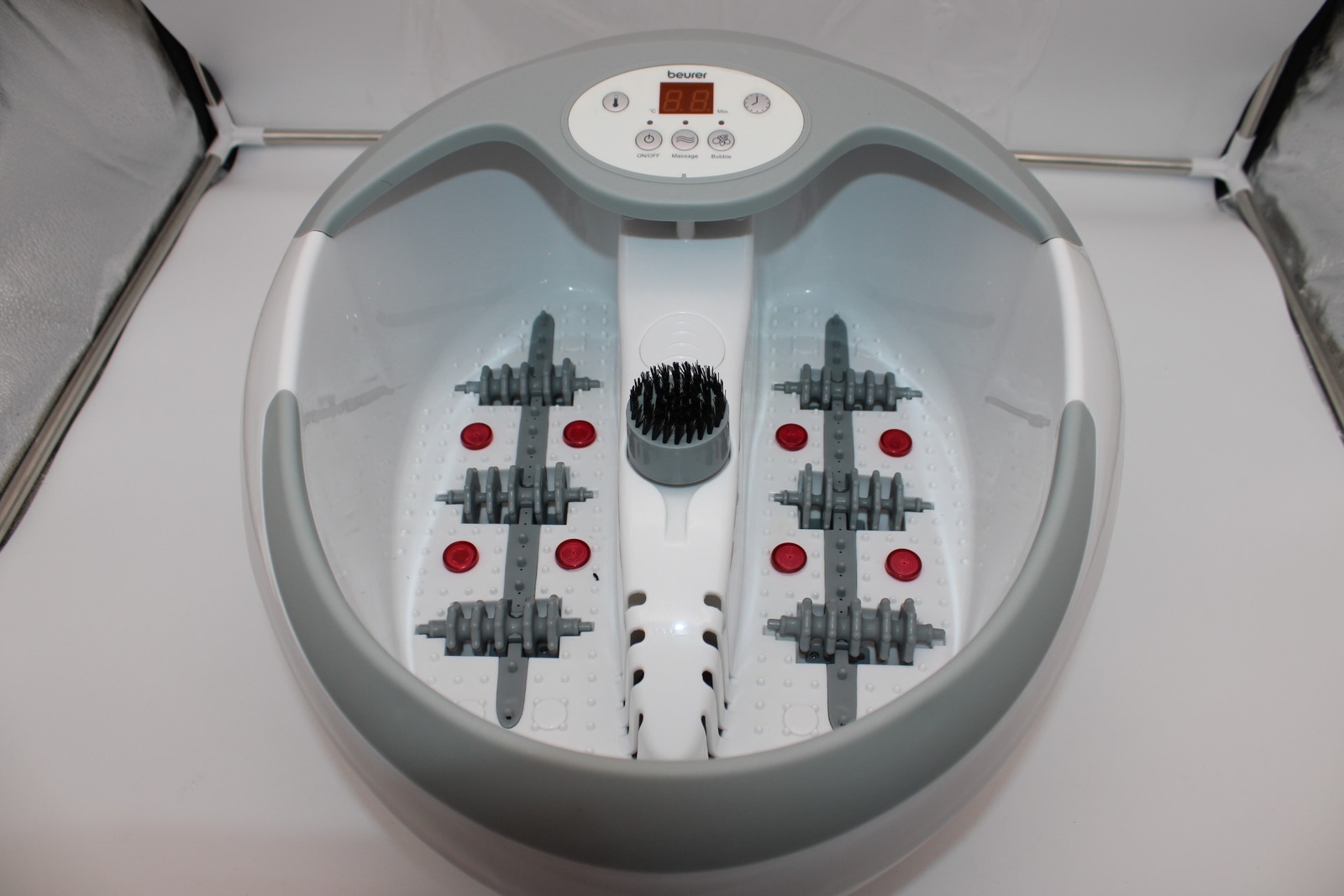 Beurer Fb 50 Fußbad, Mit Fußreflexzonenmassage, Wasserheizung, Sprudelmassage, I
