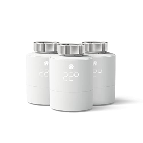 Tado° Smartes Heizkörperthermostat 3Er-Pack – Wifi Zusatzprodukt Als Thermostat Für Heizung Und Digitale Einzelraumsteuerung Per App – Einfache Instal