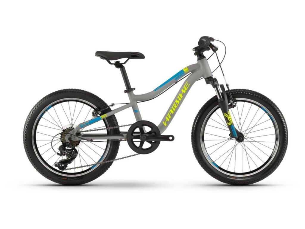 Haibike Seet Greedy 20 Zoll Sf 7-Gang Kinderrad Rh26 Grau-Lime 2021 | 4100012926