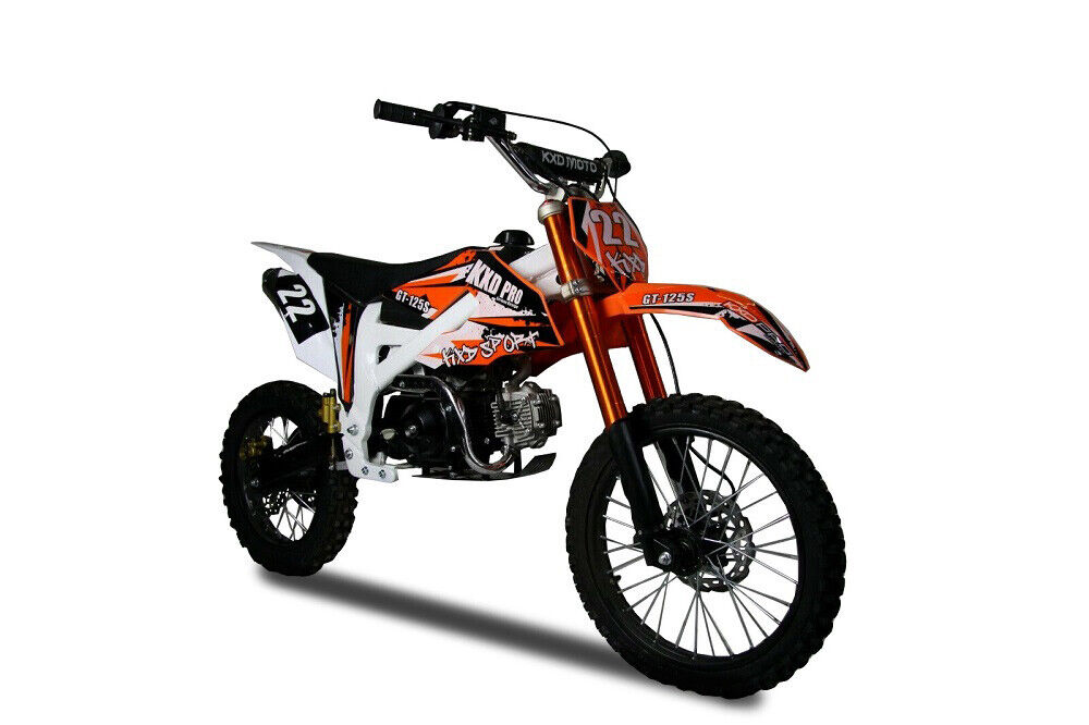 125Ccm Dirtbike Pitbike Kxd 612 4Takt 12Ps Automatik 17/14 Enduro Cross Motorrad