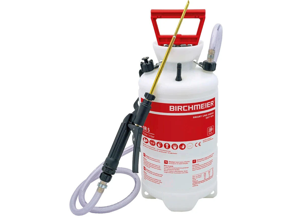 Birchmeier Pulverzerstäuber Dr 5 Pulversprühgerät Handstäuber Milbenfrei 5L