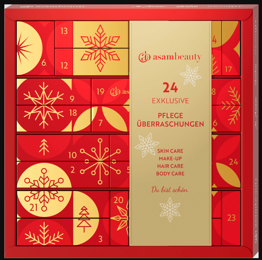 M Asam Adventskalender 2023 - Du Bist Schön Advent 2023