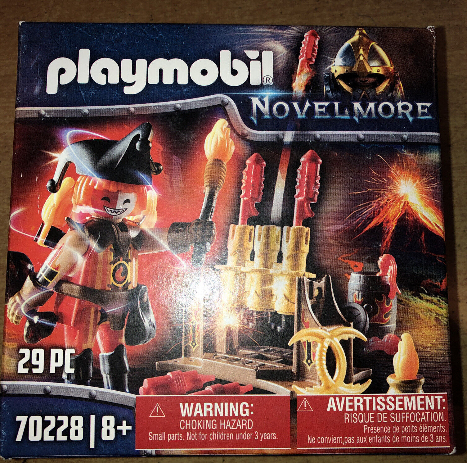 Playmobil Novelmore Burnham Raiders Feuerwerkskanonen Feuermeister 70228 Neu Ovp