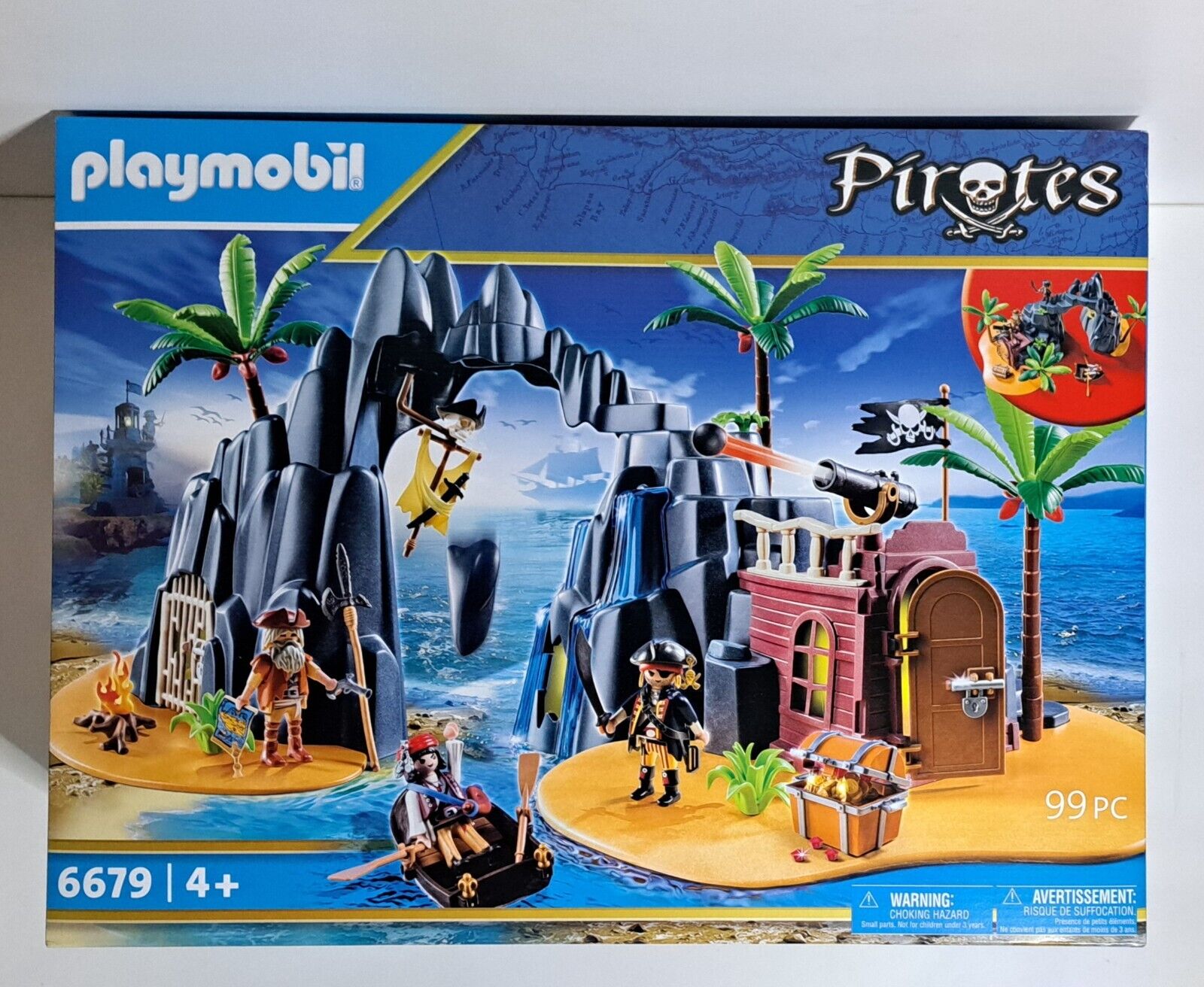 Playmobil® 6679 - Piraten Schatzinsel Neu Ovp