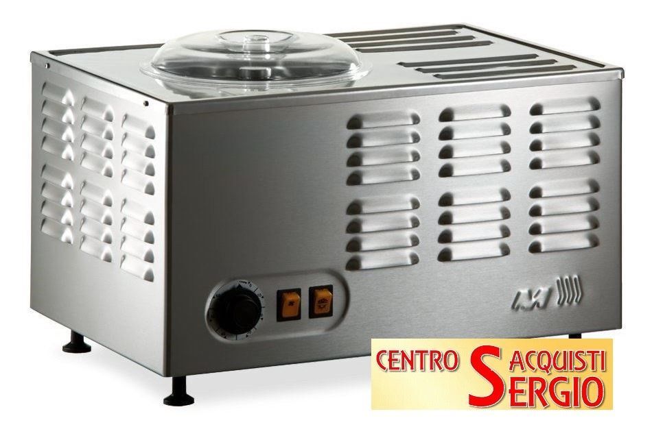Musso Eismaschine Stella Mit Kompressor Speiseeismaschine Inox - Made In Italy