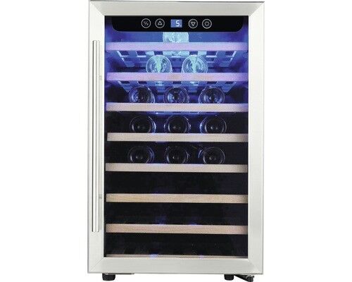 Unterbau Weinkühlschrank Wks52A Für 52 Flaschen Mit Glasfront / Edelstahl Eek G