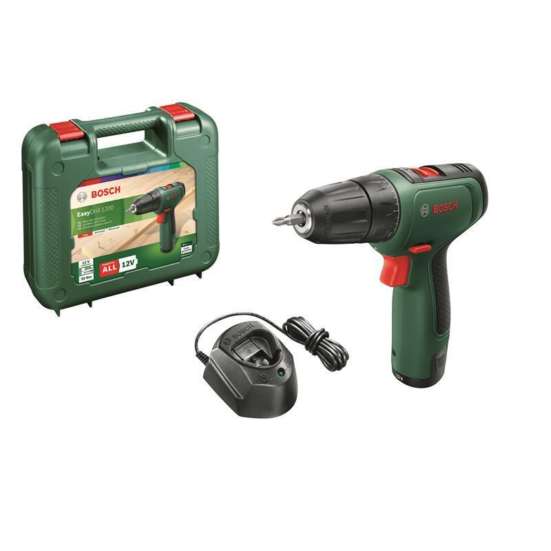 Bosch Akku-Zweigang-Bohrschrauber Easy Drill 1200 Inkl. 1,5Ah Akku, Ladegerät