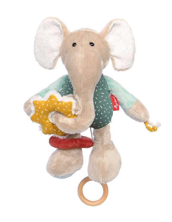 Baby Spieluhr Kuscheltier Elefant