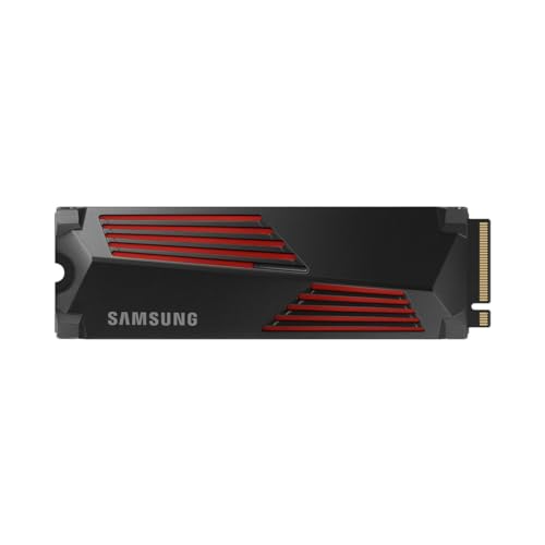 Samsung Memorie Mz-V9P2T0G 990 Pro Ssd Interno Con Dissipatore Di Calore Da 2Tb, Compatibile Con Playstation 5, Pcie Gen 4.0 X4 Nvme M.2