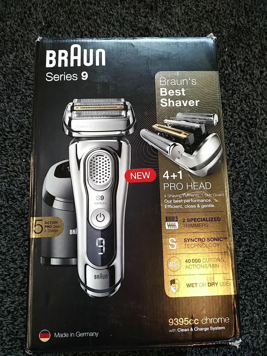 Braun Series 9 Premium Rasierer Herren Mit 4+1 Scherkopf Elektrorasierer 9395Cc