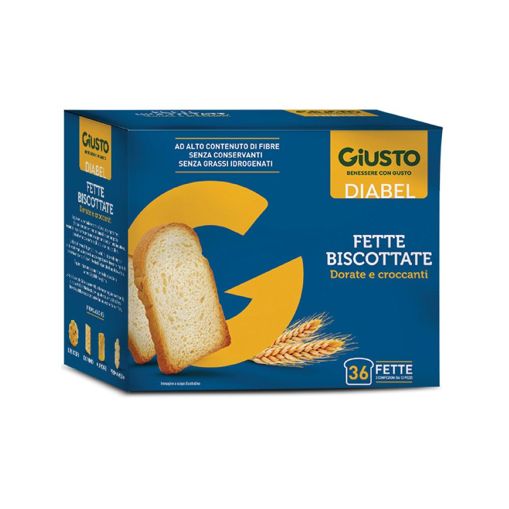 Giusto Diabel Fette Biscottate 300 G g