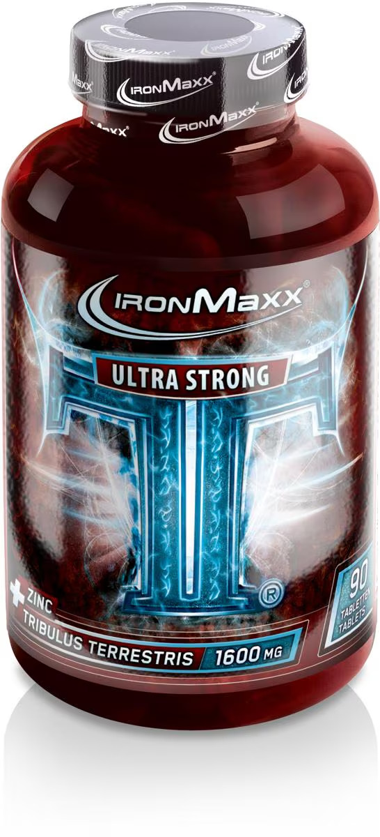 (131,87€/Kg) Ironmaxx Tt Strong 90 Tabletten 171,9G Tribulus Terrestris + Bonus