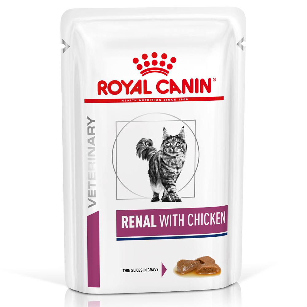 12 x 85g Feline Renal Huhn Royal Canin Veterinary Katzenfutter nass