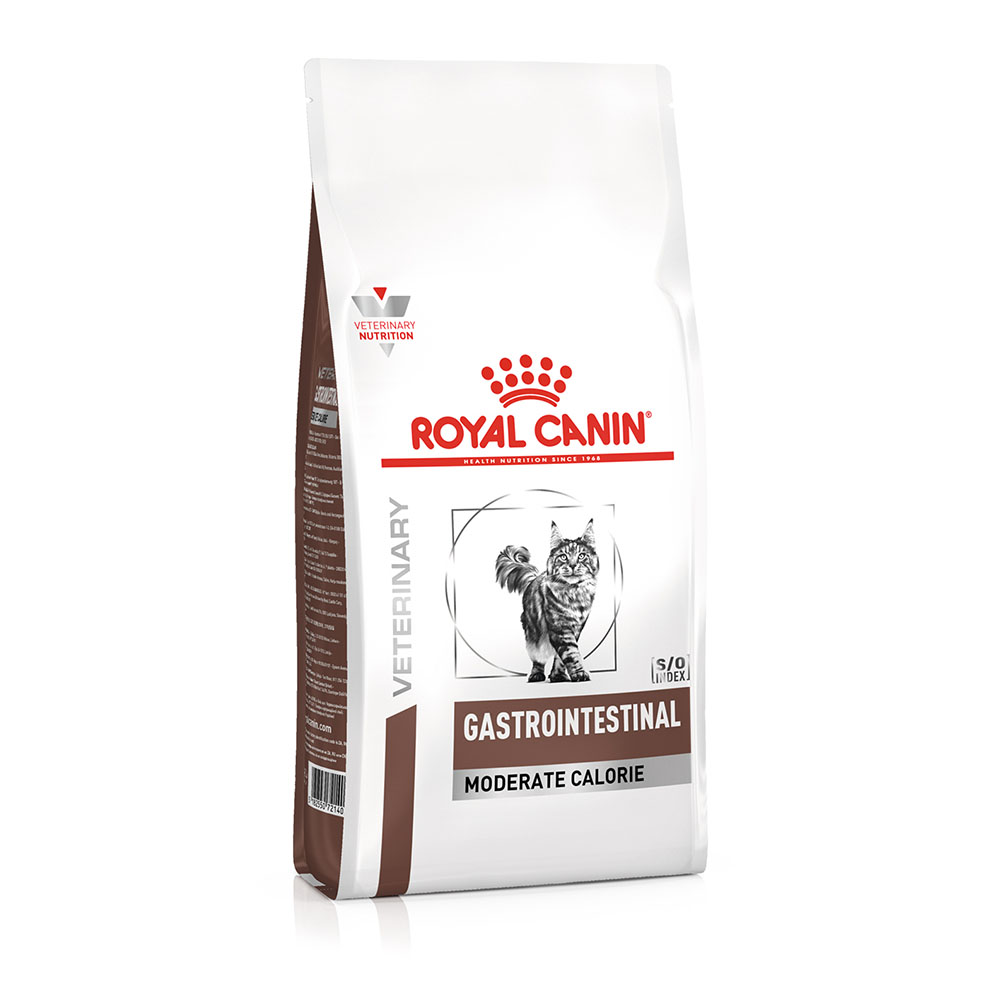 2kg Royal Canin Veterinary Feline Gastrointestinal Moderate Calorie Katzenfutter trocken