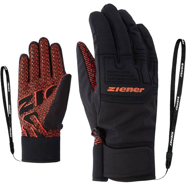 ZIENER Herren Handschuhe GARIM AS(R) glove ski alpine, Größe 8 in orange spice