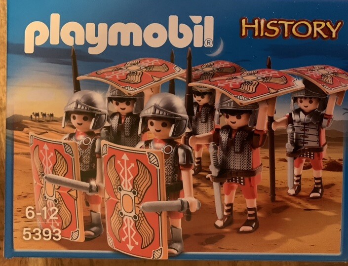 Playmobil® History 5393 Römer Angriffstrupp / 6 Legionäre Mit Waffen Neu & Ovp