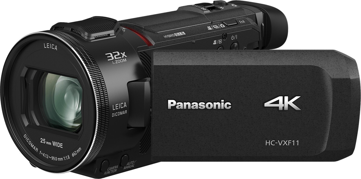 Panasonic Hc-Vxf11 4K Camcorder Weitwinkel Leica Dicomar Usb Wlan Full Hd Neu
