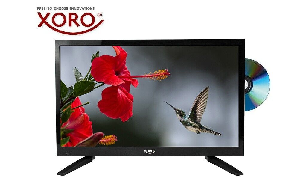 Xoro Htc 2249 Hd Led Fernseher 22" Zoll Dvb-T2/S2/C Dvd-Player Hdmi Ci+ 12V/220V