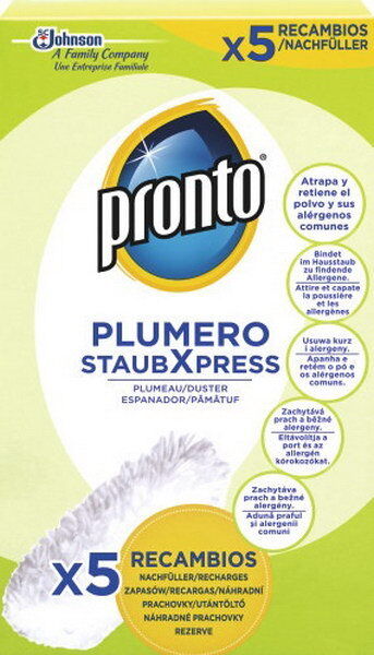 Pronto Plumero Staubxpress Nachfüller (5 Faserköpfe)
