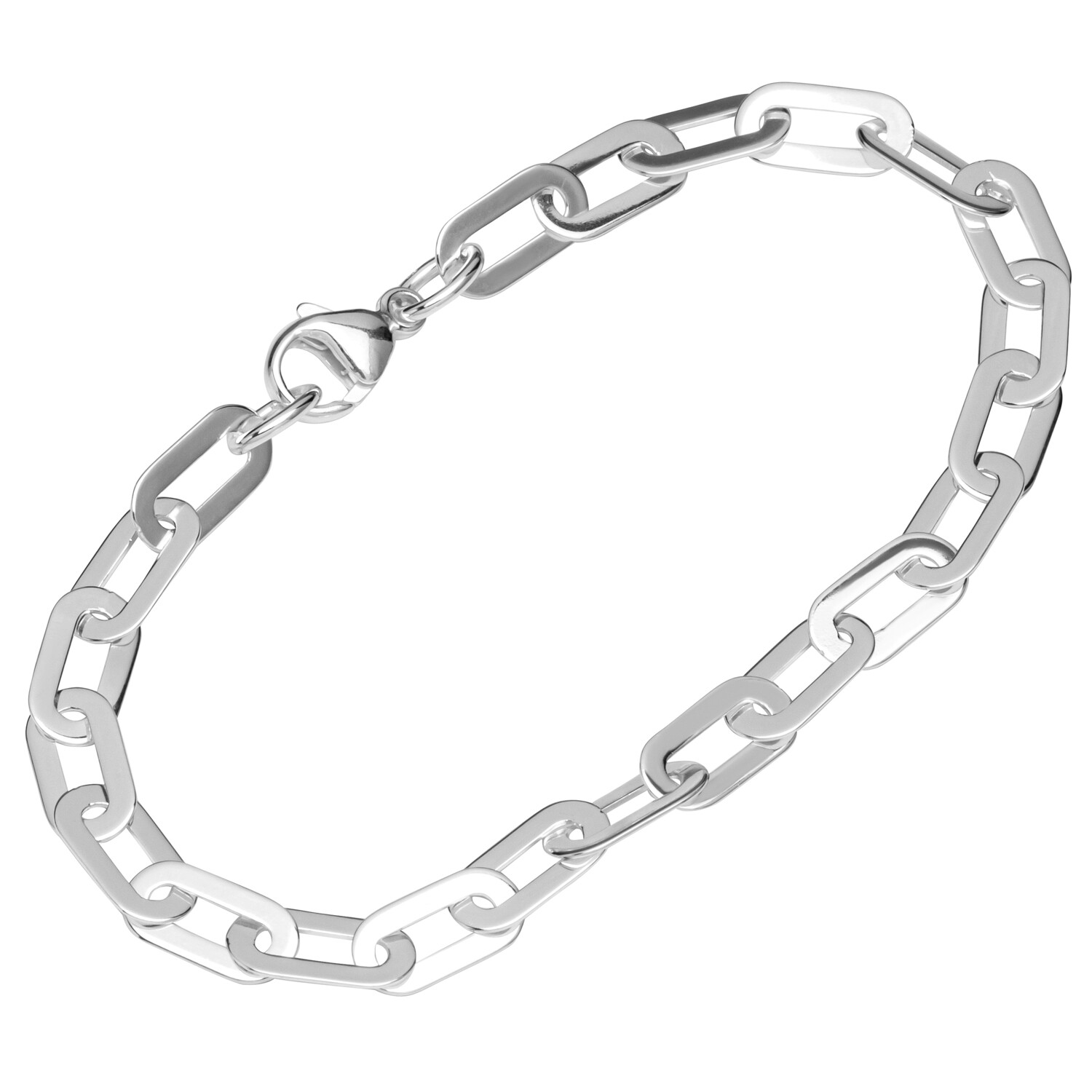 Armband 925 Sterling Silber 21cm Luna Kette Unisex designer Armkette exquisit