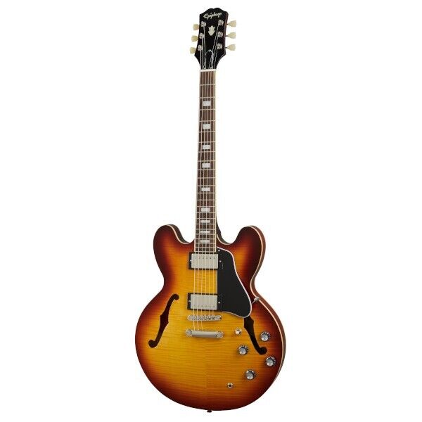 EPIPHONE ES-335 Figured Raspberry Tea Burst ❘ E-Gitarre ❘ AlNiCo Classic PRO