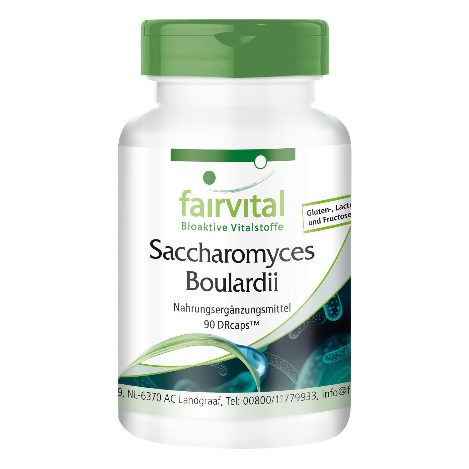 Saccharomyces boulardii - 90 DRcaps®​ - probiotische Hefe - VEGAN | fairvital