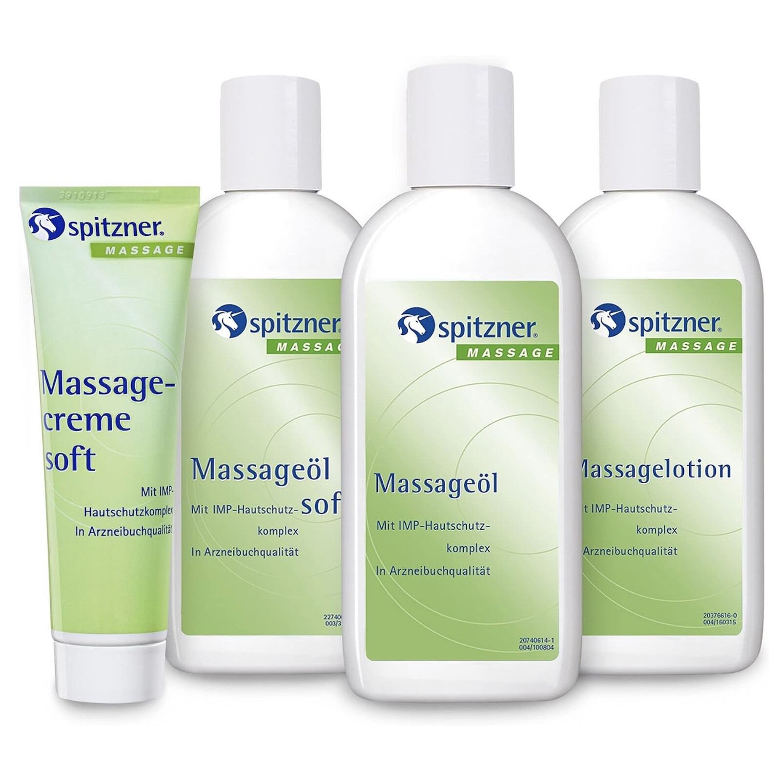 Spitzner Massageset mit Massageöl Classic &amp; Soft Massagelotion Massagecreme
