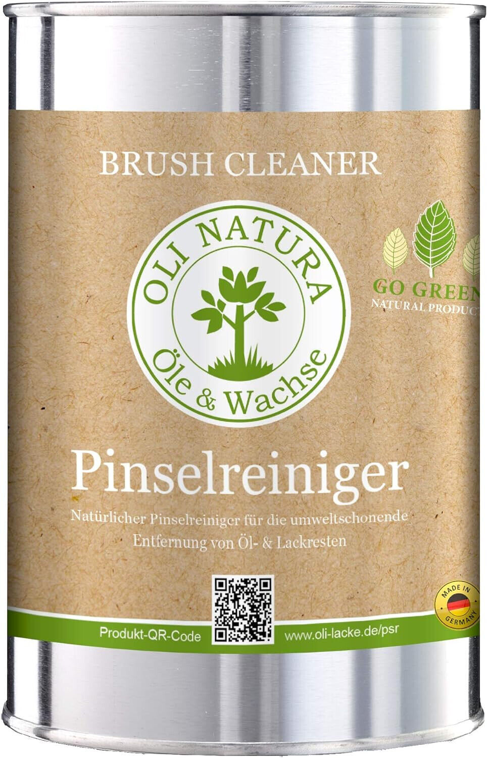 OLI NATURA   BIO Pinselreiniger 1 Liter  biologisch abbaubar  lösemittelfrei