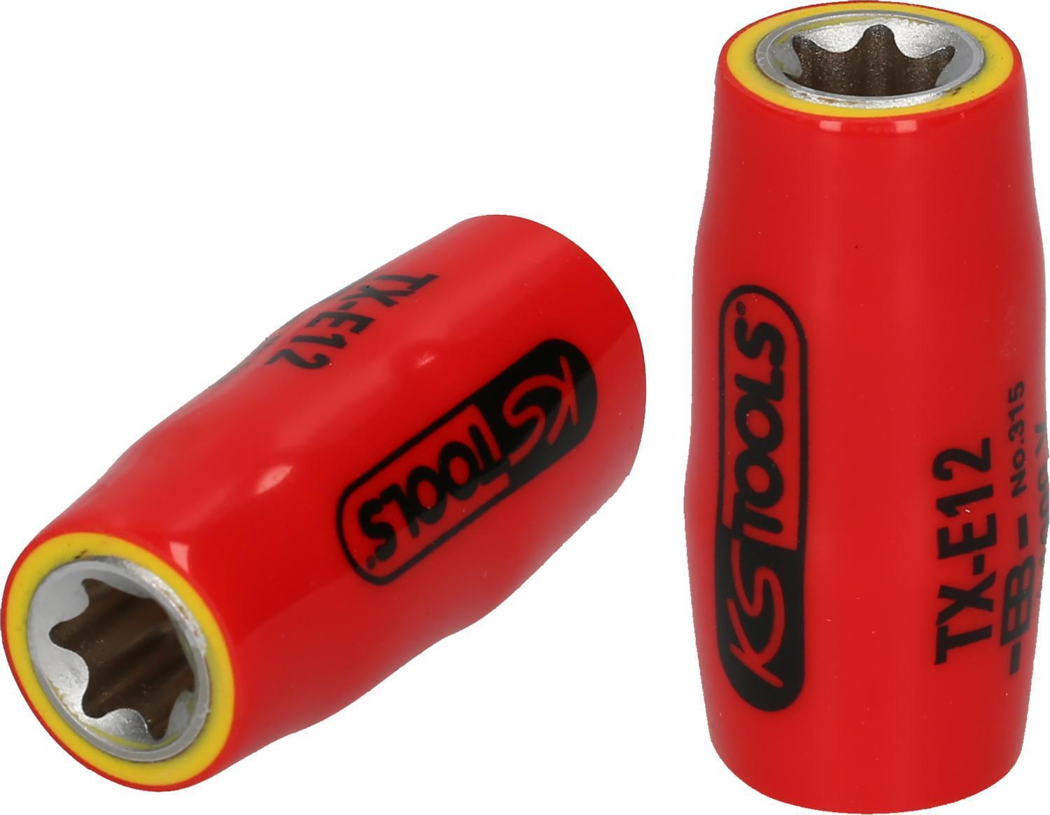 KS TOOLS 3/8" Torx-E-Stecknuss mit Schutzisolierung, E18